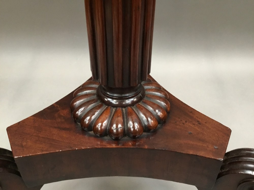 Regency mahogany hat and coat hall stand of large proportions View VIII