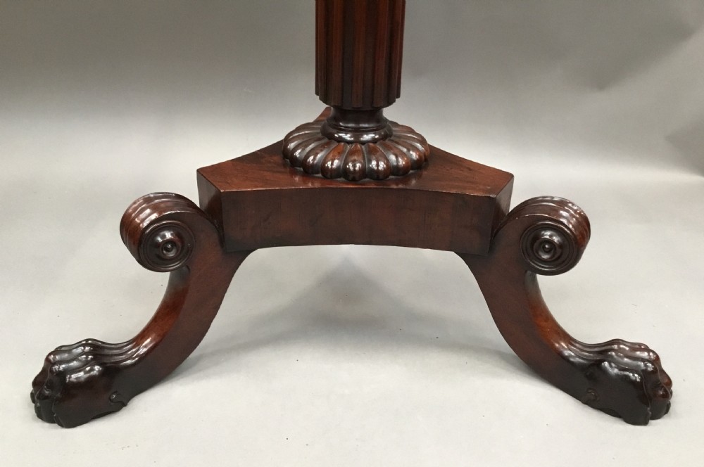 Regency mahogany hat and coat hall stand of large proportions View XII