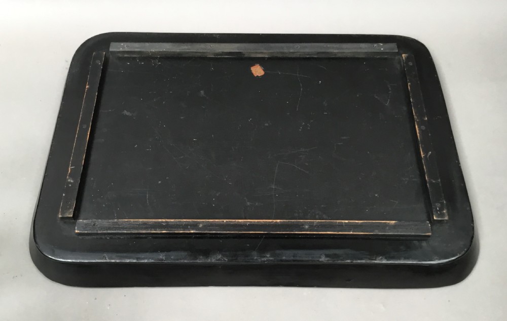  Regency papier mache tray on stand View XVII