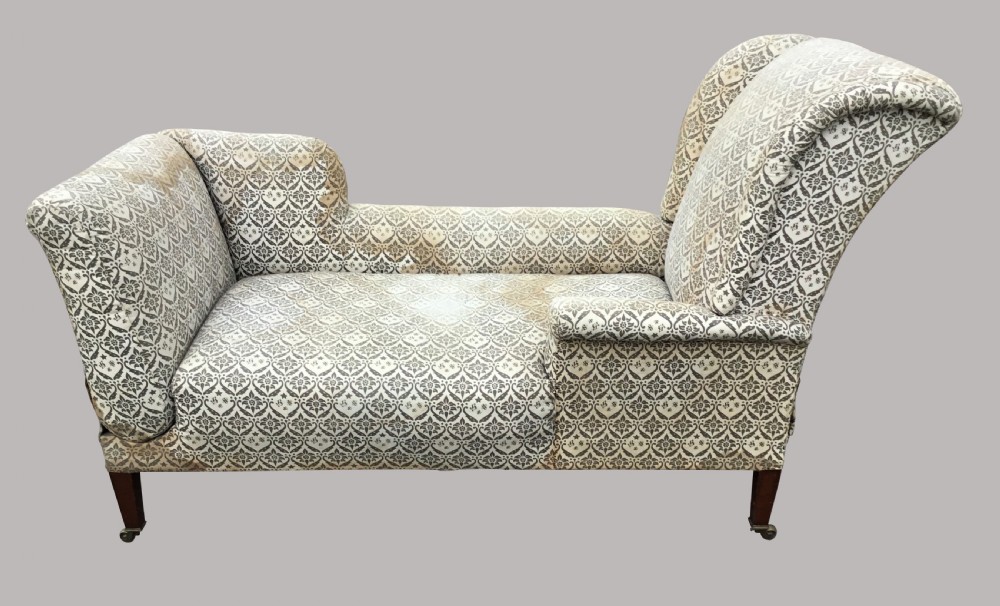 C19th Howard and Sons reclining daybed