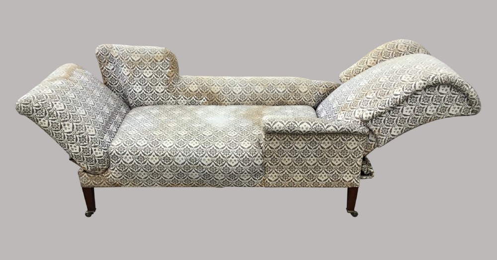C19th Howard and Sons reclining daybed View II