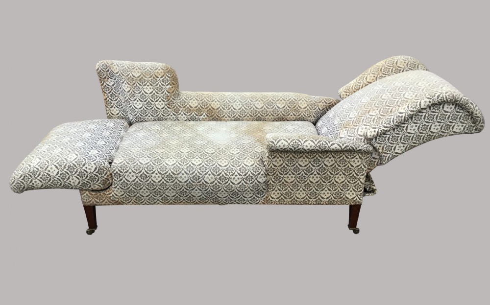 C19th Howard and Sons reclining daybed View IV