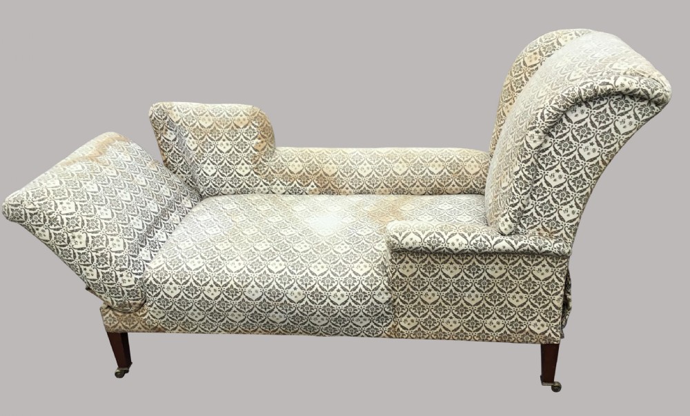 C19th Howard and Sons reclining daybed View VIII