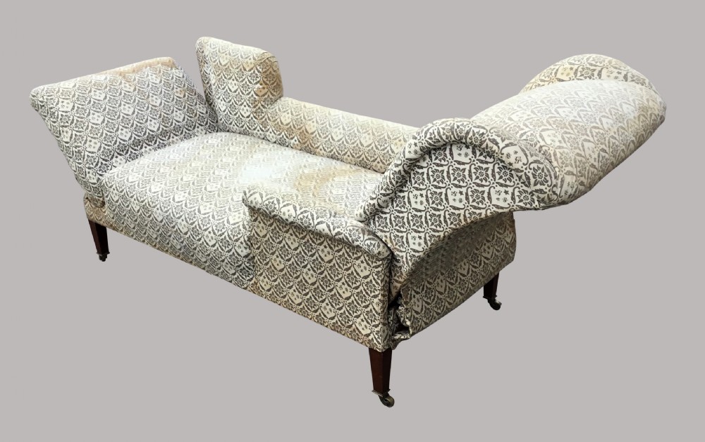 C19th Howard and Sons reclining daybed View IX