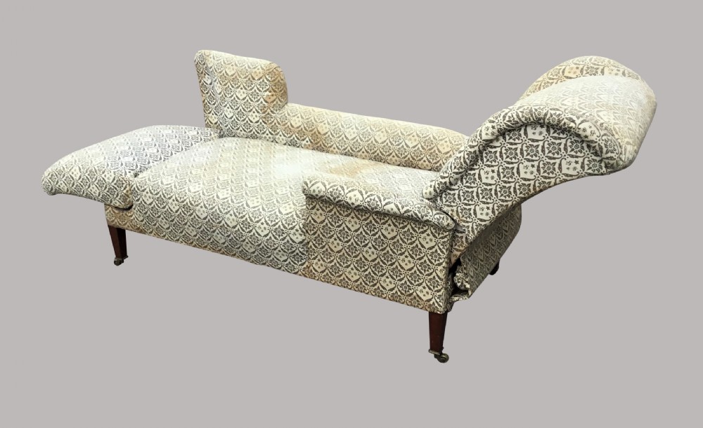 C19th Howard and Sons reclining daybed View XVI