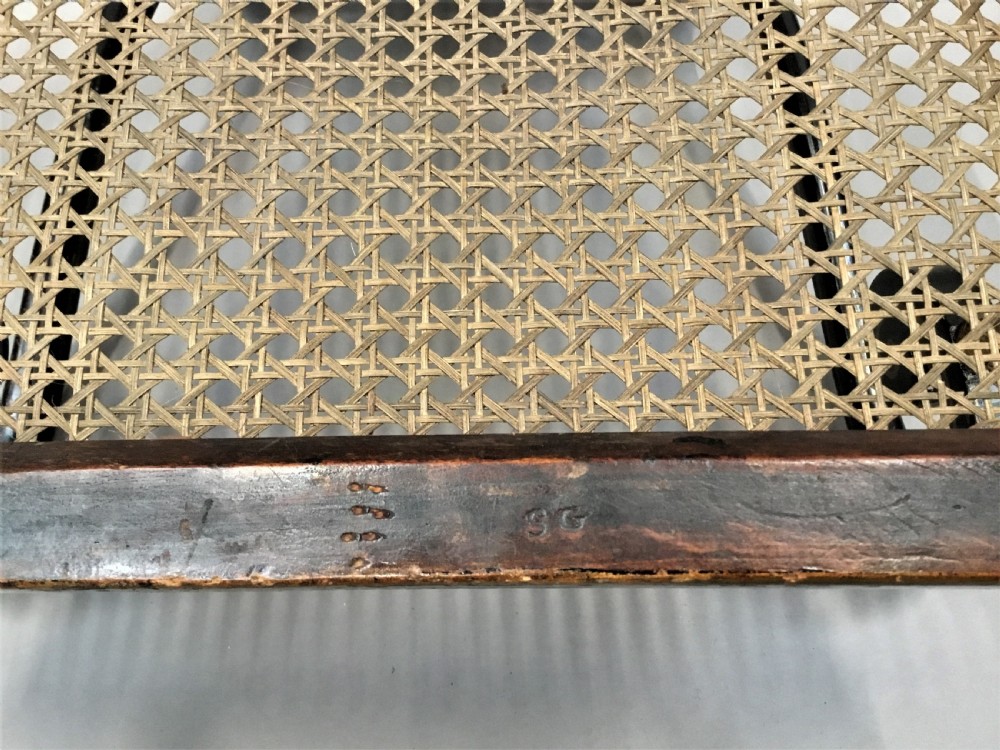 Regency painted and parcel gilt elbow chair View XV