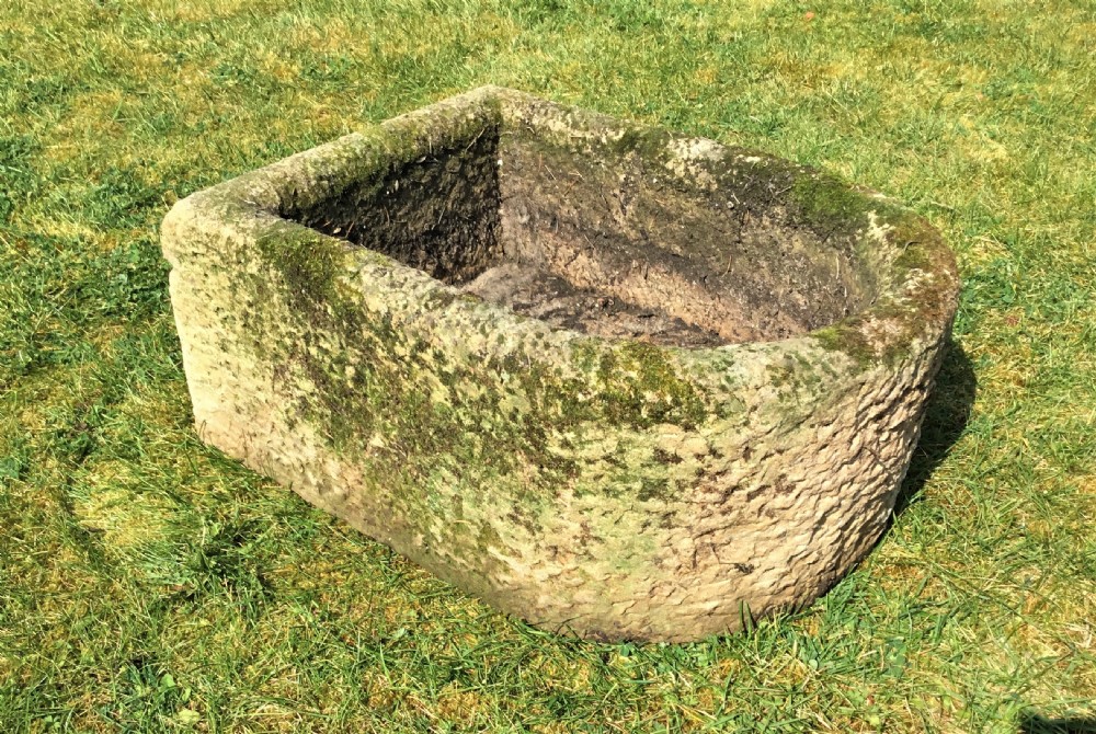 C19th pair of stone troughs View VI