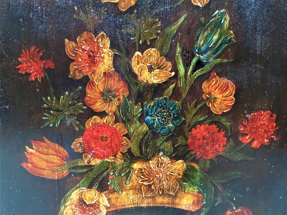 C19th Dutch painted panel View IV