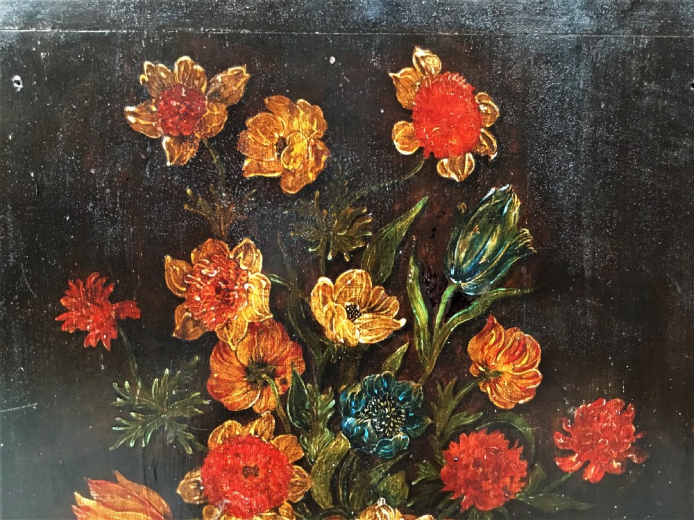 C19th Dutch painted panel View V