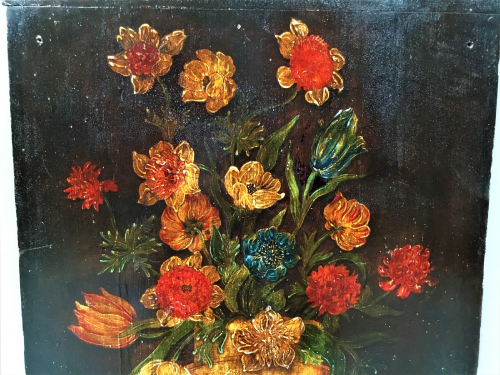 C19th Dutch painted panel View VI