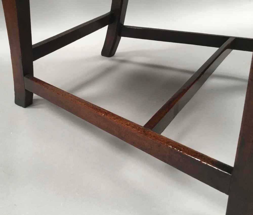 George III mahogany library armchair View XVIII