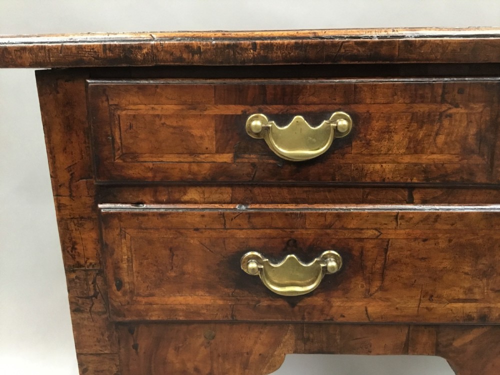 George I walnut cabriole leg lowboy  View VII