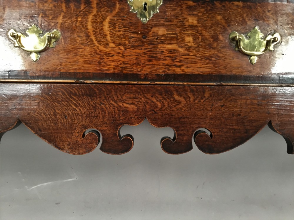 Georgian oak cabriole leg dresser View VIII
