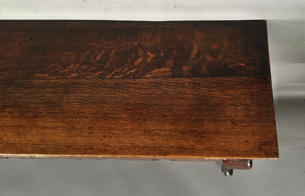 Georgian oak cabriole leg dresser View XIX