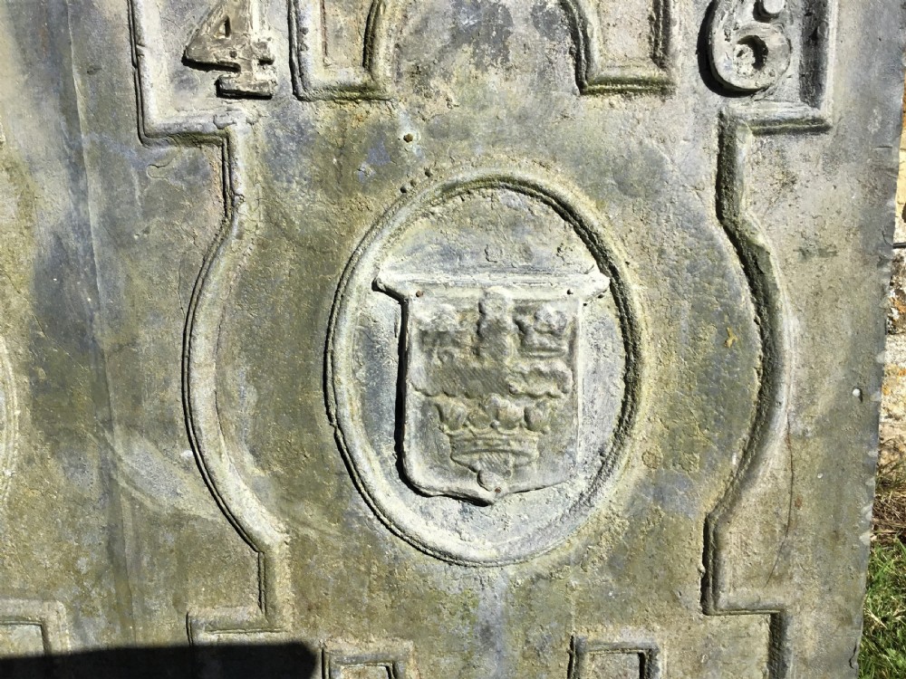 C19th lead cistern dated 1846 of unusual neat proportions View VII