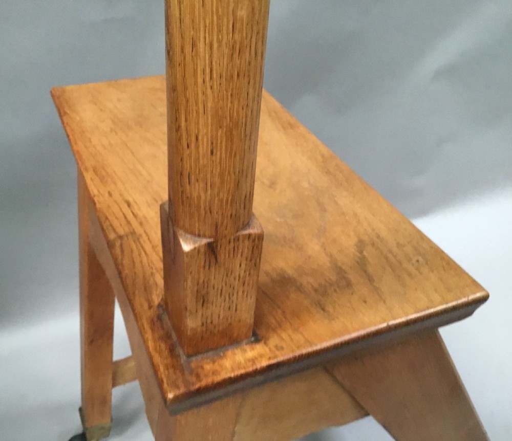 C19th set of golden oak library steps of large proportions View XII