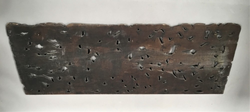 C19th large carved panel of animals View XIX