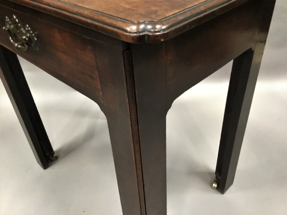 George II mahogany architects table; in original condition with an excellent colour and of compact proportions View XVII