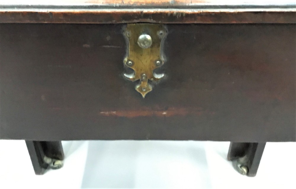 George II mahogany architects table; in original condition with an excellent colour and of compact proportions View XIX