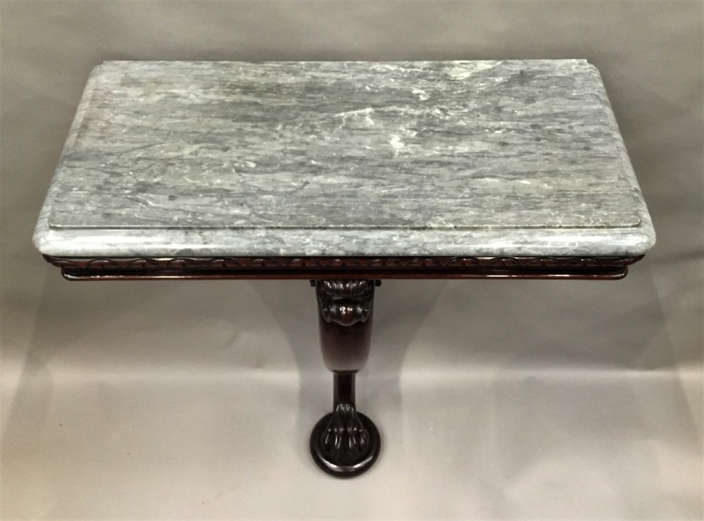 Regency mahogany console table / pier table  View X