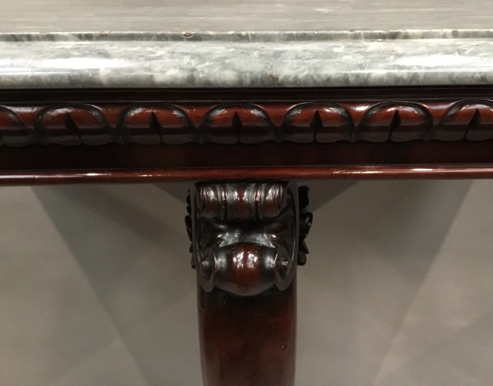 Regency mahogany console table / pier table  View XII