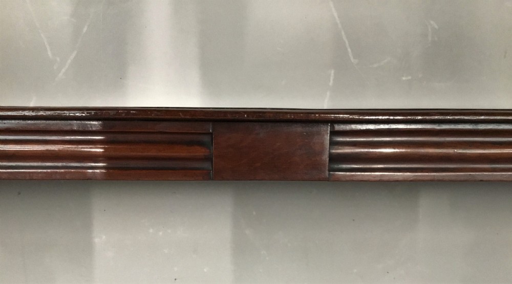 Regency mahogany hall bench / window seat; of good proportions View XII