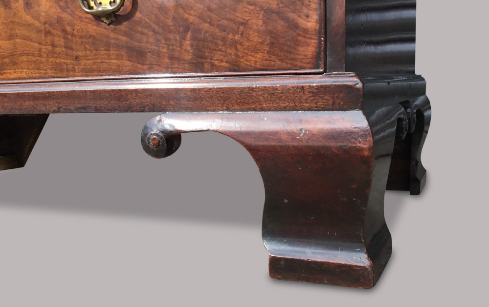 An exceptional mid C18th mahogany tallboy / chest on chest; in the manner of Thomas Chippendale View XXI