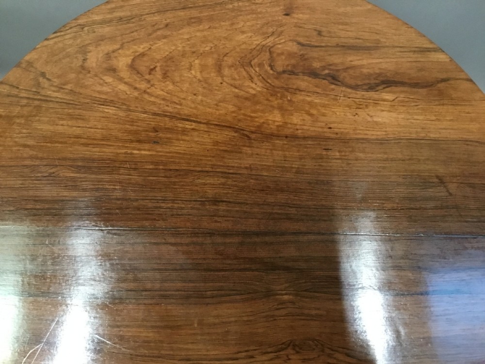 Rare C18th Chinese Huanghuali tripod table; Chinese export made for the UK market View IX