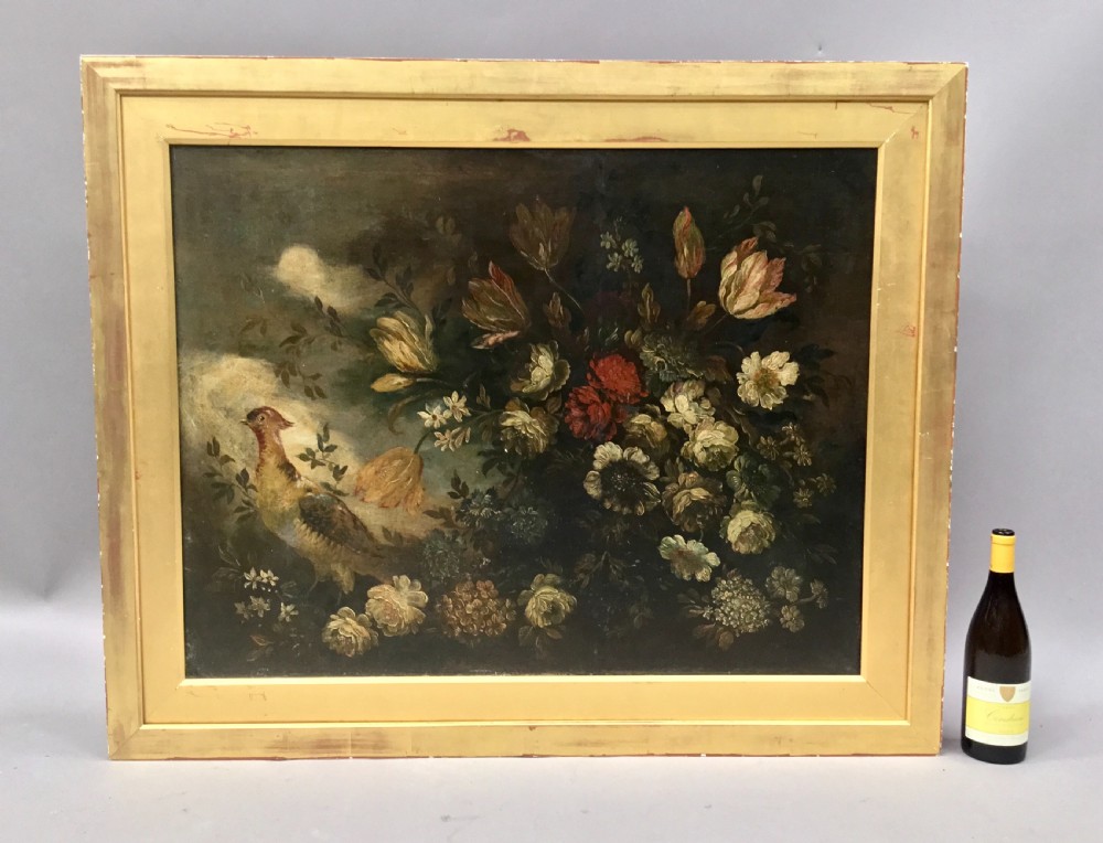 C18th large Italian oil painting View II