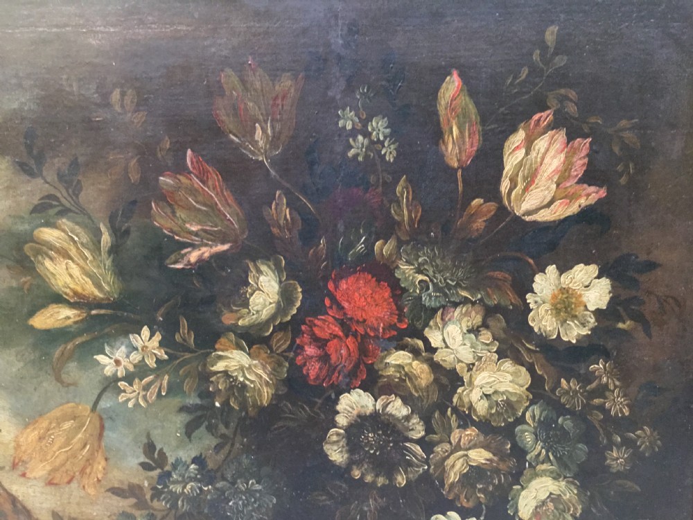 C18th large Italian oil painting View IV