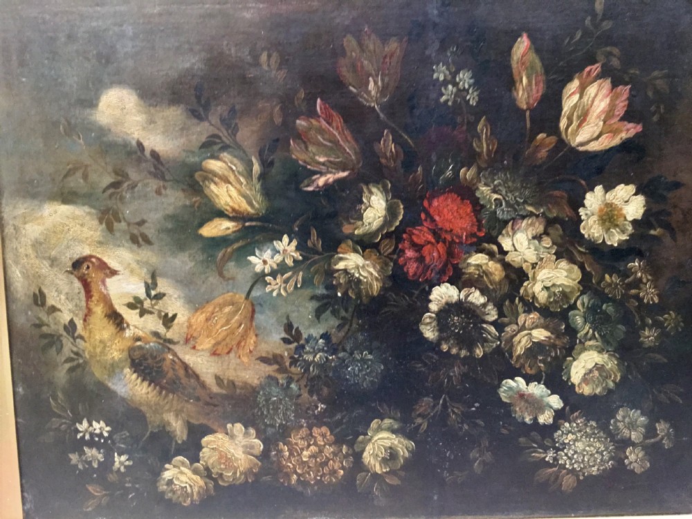 C18th large Italian oil painting View VII