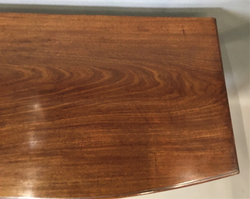 George III Hepplewhite mahogany dressing table / side table View XI