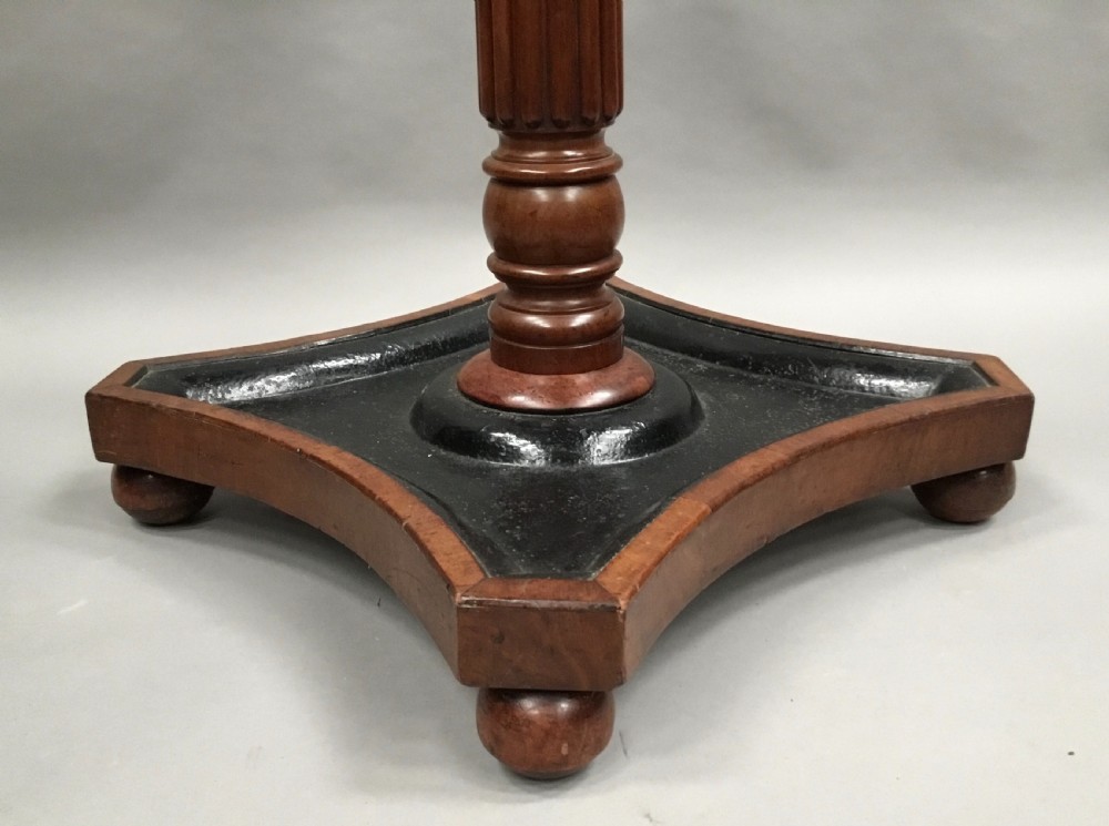 Regency mahogany hat and coat hall stand View XIV