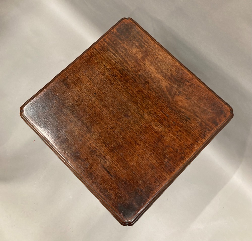 George II mahogany tripod occasional table View XIII