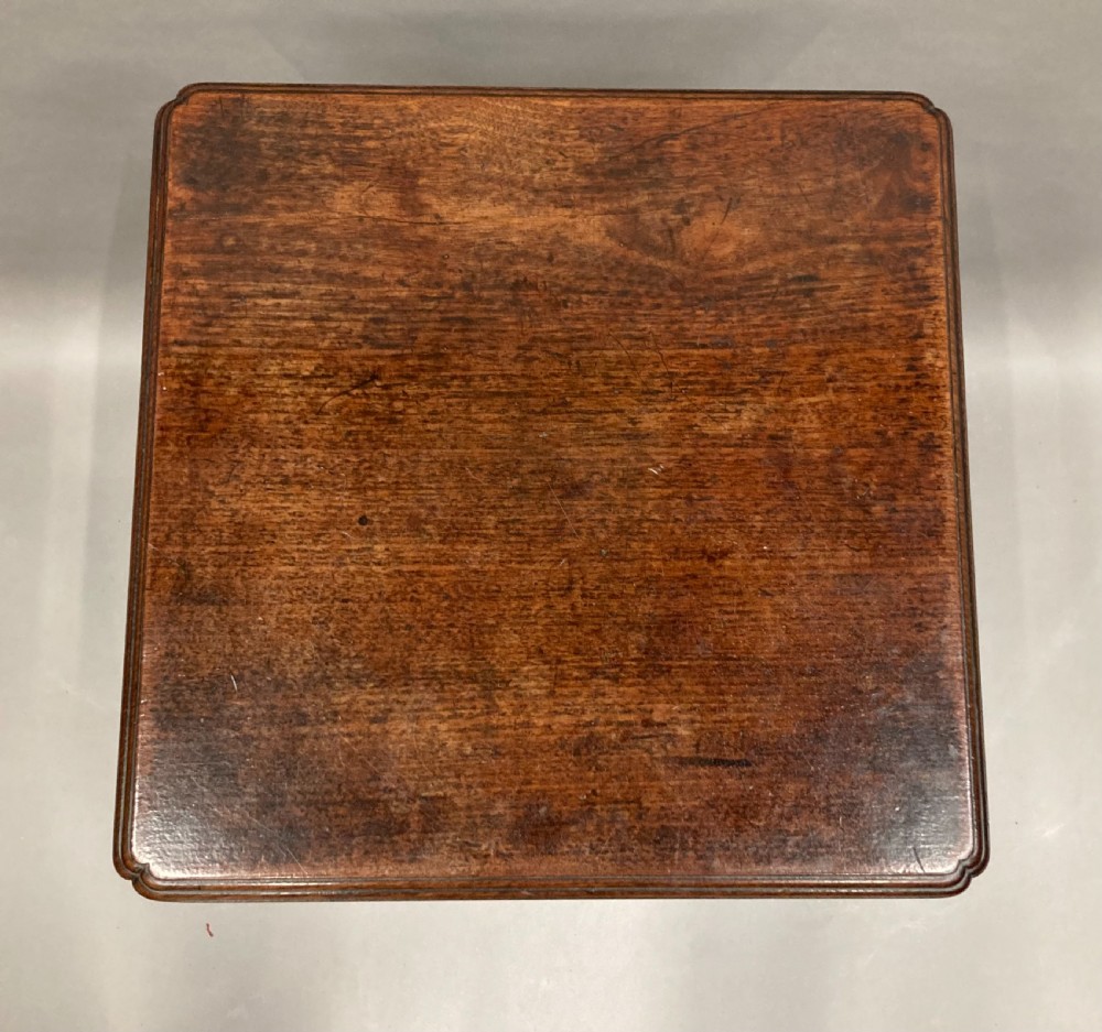 George II mahogany tripod occasional table View XIV