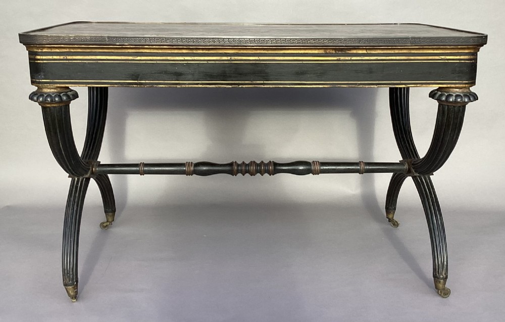 Regency painted centre table of stylish form View XXII