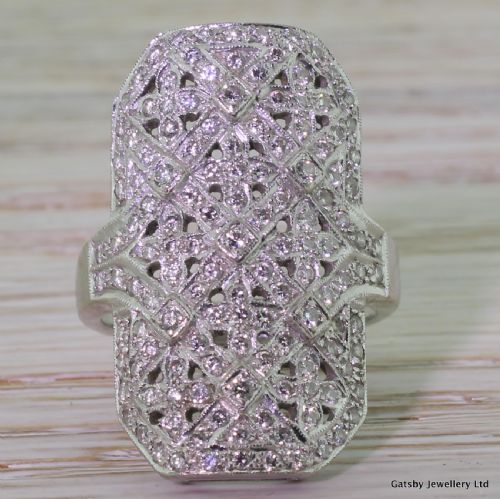 fig 1. Art Deco 1.18 Carat Diamond
