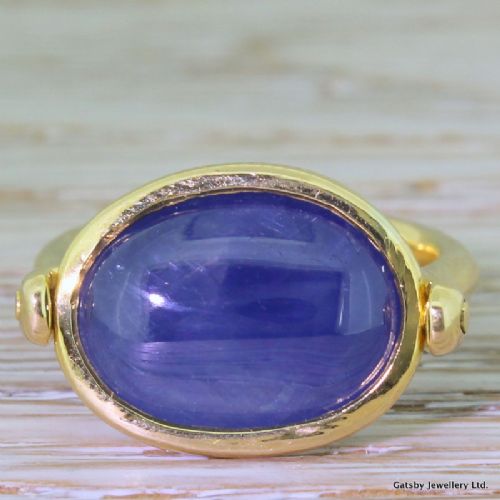 fig 1. Mid Century 10.00 Carat Sapphire