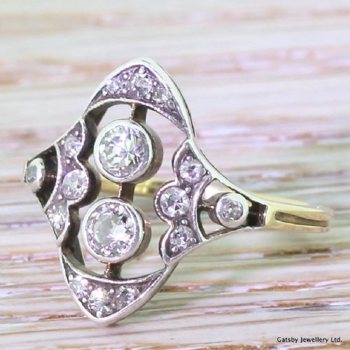 Art Nouveau 0.48 Carat Diamond Ring, Circa 1890
