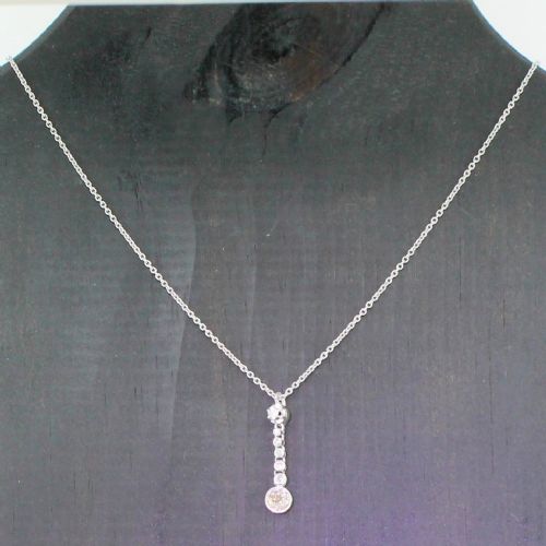 fig 2. Art Deco 0.68 Carat Old Cut Diamond Articulated Drop Pendant, circa 1940

