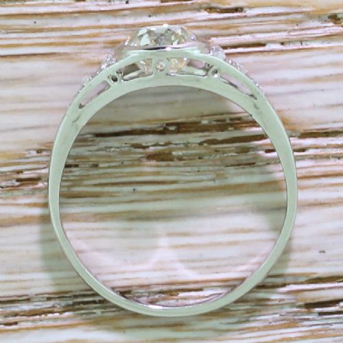fig 3. Art Deco 1.42 Carat Old Cut Diamond Engagement Ring, circa 1935
