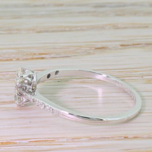 fig 2. Art Deco 0.30 Carat Old Cut Diamond Toi et Moi Ring, circa 1930
