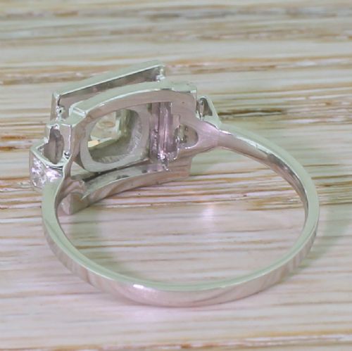 fig 3. Art Deco 0.90 Carat Old Cut Diamond Solitaire Ring, circa 1930