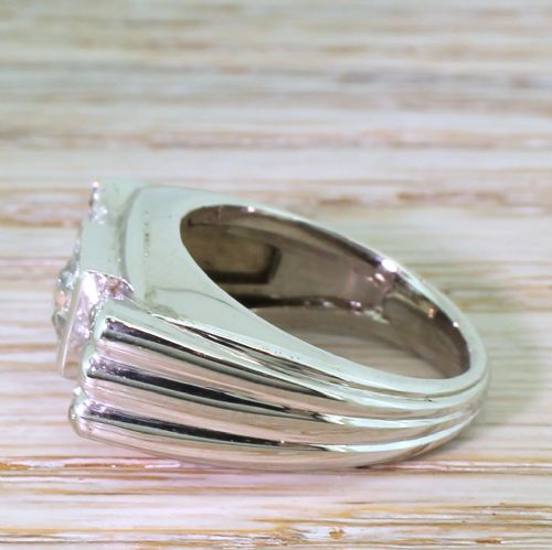 fig 2. Art Deco 0.68 Carat Old Cut Diamond Cocktail Ring, circa 1940
