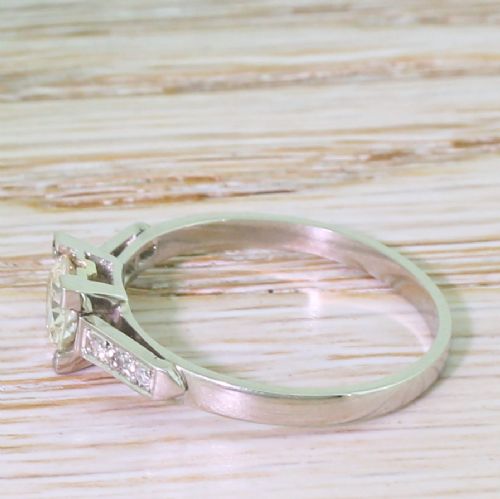 fig 2. Art Deco 0.51 Carat Old European Cut Diamond Engagement Ring, circa 1930
