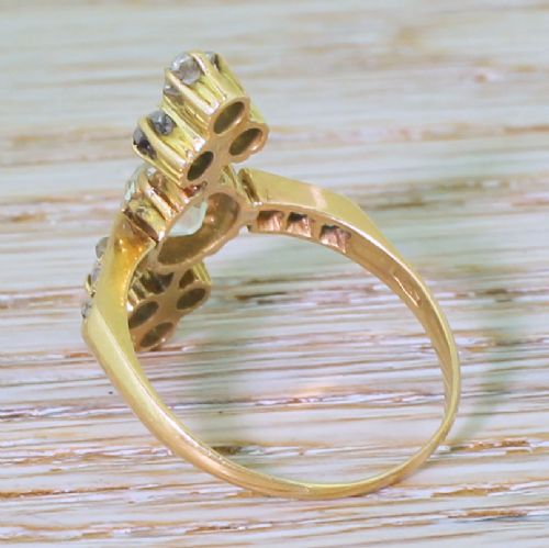 fig 3. Edwardian 1.20 Carat Old Mine Cut Diamond Ring, circa 1905