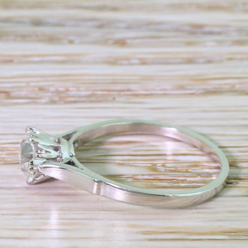 fig 2. Art Deco 0.73 Carat Old Cut Diamond Engagement Ring, circa 1935
