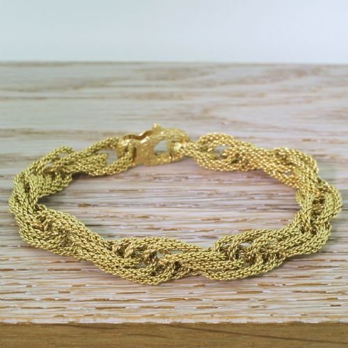 Fred of Paris 18k Rope Bracelet, with Original Box