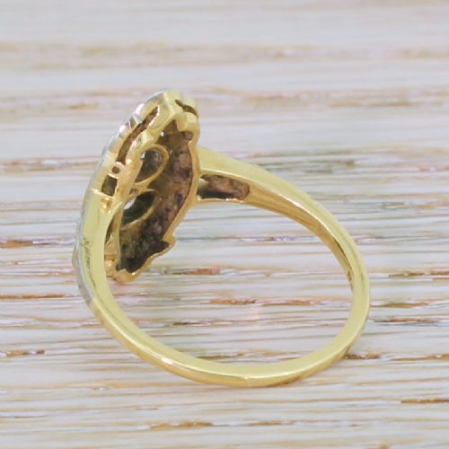fig 2. Belle Époque Old Cut Diamond Two Stone Ring, circa 1910