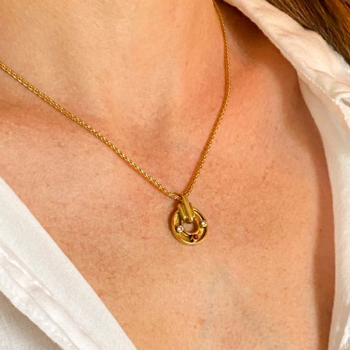 fig 1. KUTCHINSKY Diamond & Ruby Pendant, circa 1955